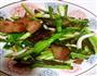 蒜苗腊肉的做法图解5