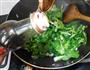 炝炒菜心的做法图解5