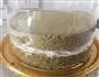 樱花抹茶轻乳酪蛋糕的做法步骤12