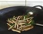下饭菜青椒毛豆肉丝炒香干的做法图解4