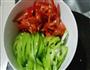 青红椒豆腐条的做法图解3