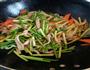 肚子炒蒜苗的做法图解8