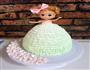 芭比娃娃渐变生日蛋糕的做法步骤8