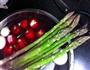 芦笋虾仁炒蛋脯的做法图解1