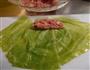 包菜鲜肉卷的做法图解3