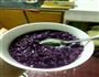 紫薯黑米粥的做法图解1