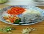 虾仁炒饭的做法图解2