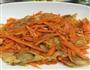 猪肉炒胡萝卜的做法图解1