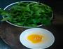 菊叶蛋汤的做法图解1