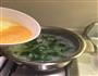 菠菜蛋花粥的做法图解7