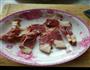 蒜苗炒腊肉的做法图解3