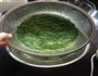 素食-菠菜蒸糕的做法图解3