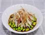 凉拌茗荷毛豆的做法图解4