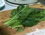 菠菜山药抄肉的做法图解3