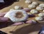 土豆豆干素包子的做法图解1