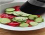黄瓜西红柿沙拉的做法图解6