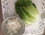 青菜粥的做法图解1