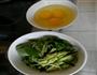 凉拌黄瓜荆芥面条的做法图解1