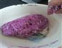 紫薯馒头的做法图解2