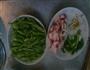 四季豆炒肉的做法图解1