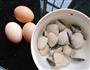 白贝蒸蛋的做法图解1