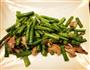 豆角炒肉的做法图解4