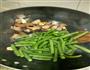 豆角炒腊五花肉的做法图解3