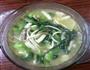 肉丝菜汤面的做法图解5