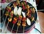 多彩牛肉串烧的做法图解3