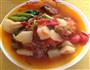爽口番茄土豆牛肉鲜汤的做法图解1