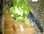 炝炒油菜的做法图解1