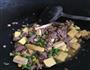 肉沫青豆炒豆腐的做法图解6