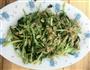 青菜炒虾皮的做法图解1