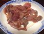 青菜炒肉的做法图解1