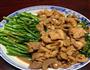 青菜炒肉的做法图解6