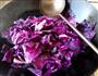 爆炒紫甘蓝的做法图解5