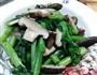 蘑菇炒油菜的做法图解5