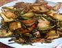 腊肉炒蕨菜的做法图解9