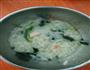 鸡肉香菇菠菜粥的做法图解1