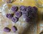 紫薯玫瑰卷的做法图解5