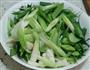 蒜苗炒腊肉的做法图解5