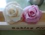 棉花糖版翻糖玫瑰花的做法图解7