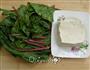 水萝卜缨炖豆腐的做法图解1