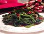 香辣凉拌菠菜的做法图解1