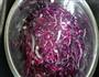 凉拌紫甘蓝丝的做法图解3