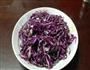 凉拌紫甘蓝丝的做法图解4
