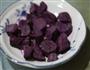 紫薯开花馒头的做法图解1
