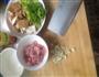 辣炒豆干肉片的做法图解1