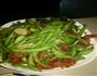 腊肠豆角的做法图解1