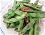 辣炒豆角的做法图解1